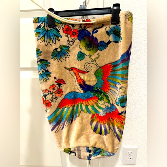 Johnny Was Potter Cozy Blanket Bag Tote Beach Single Shoulder Strap Bag Only - Picture 2 of 8